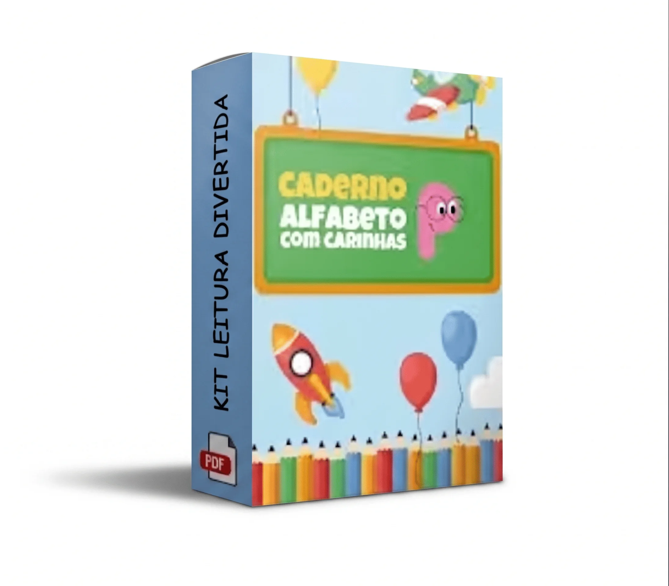 Caderno Alfabeto com Carinhas