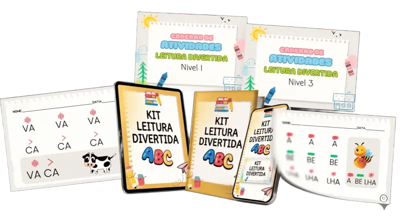 Kit Leitura Divertida ABC